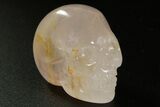 1.5" Polished Rose Quartz Crystal Skulls - Photo 3